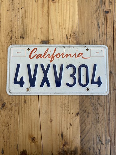 California license plate - california, us