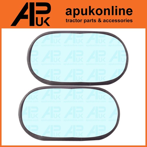Blind spot oval mirror head - 2x,
