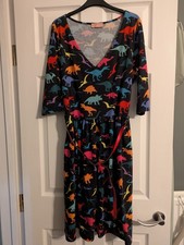 Popsy colourful dinosaur print