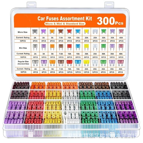 Car blade fuse - blade, assortment