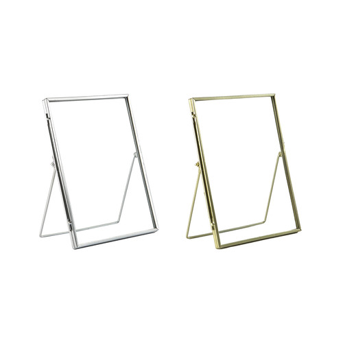 Metal picture frame standing - metal,