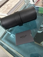 WOLF Watch Leather Travel Case
