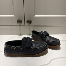 RUSSELL & BROMLEY Navy Leather