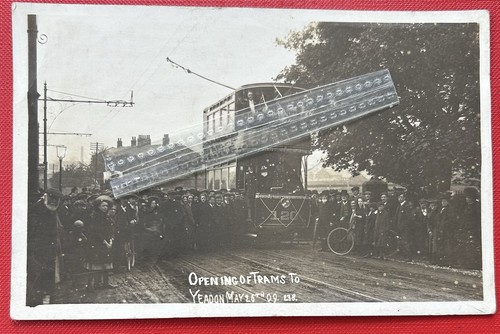 Leeds tram opening new - leeds,