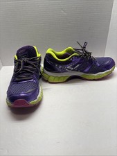 ASICS Womens 7 Gel-Nimbus 16 Lite-Show Running Shoe Violet/Lightning/Flash Yello