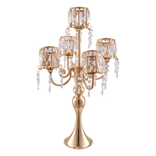 Arm crystal candle holder - 5,