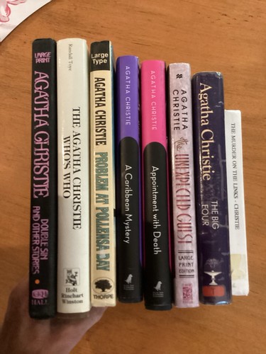 Agatha christie lot 8 - christie, of