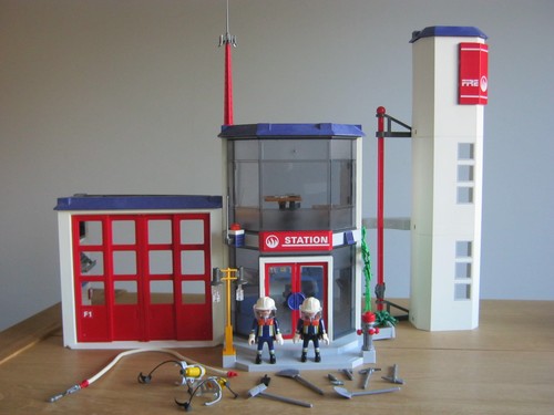 Playmobil 4819 fire station - playmobil,