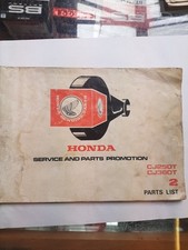 HONDA CJ250 T CJ360 T SERVICE