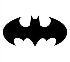 BATMAN LOGO VINYL DECAL