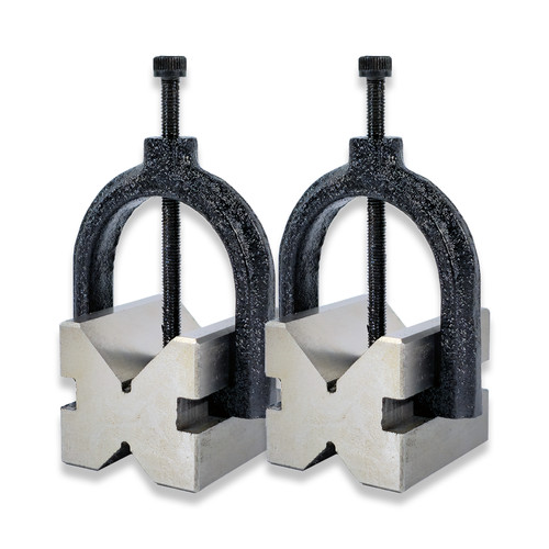 Vee block and clamp set - block,