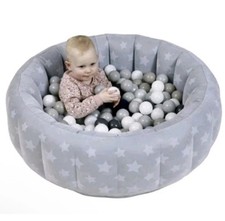 Velvet soft baby ball pit - pit, pool