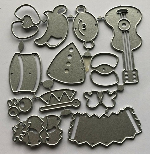 Metal die cutters teddy band - metal,