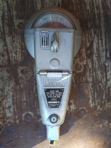 Vintage duncan parking meter - vintage,