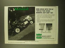1988 National Mower Company Ad - Other Mowers Just Can't Go