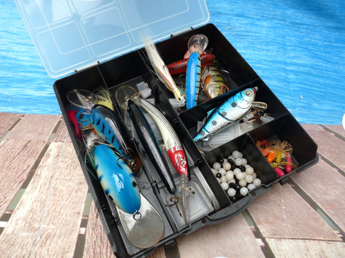 Job lot rubber lures - lures, plugs