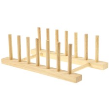 Plate Holder Beech Wood Plate