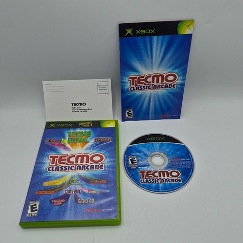 Xbox tecmo classic arcade - tecmo,