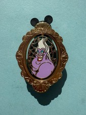 Disney Villains Ursula & Vanessa Spinning Pin The Little Mermaid Great Condition