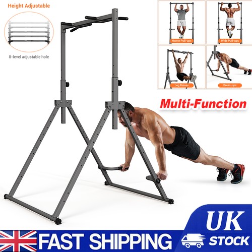 Foldable power tower dip - tower,