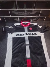 Cervelo Type Men’s Cycling Jersey . Full Zip Front & Rear Pockets. XL. V.G.C.