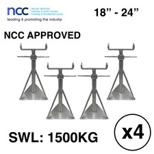 Static Caravan Axle Stands