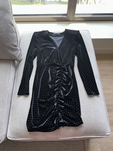 Zara black velvet - , dress
