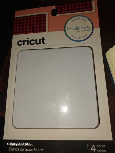 Cricut coaster blanks a - coaster, in