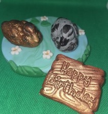 Two edible ducks   Fondant