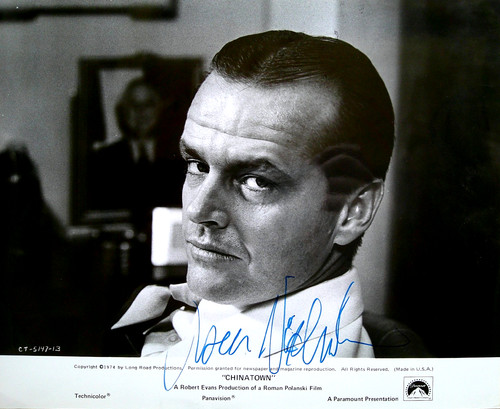 Jack nicholson original - jack, signed
