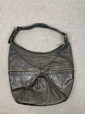 KOOBA Hobo Handbag Tote Bag Purse Black Soft Leather