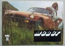 MG MGB GT Sports Car Sales Brochure 1976 GERMAN TEXT