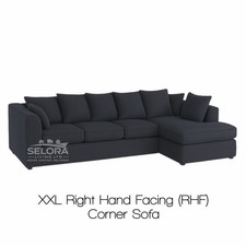 XXL Large Corner Sofa 5 Seater