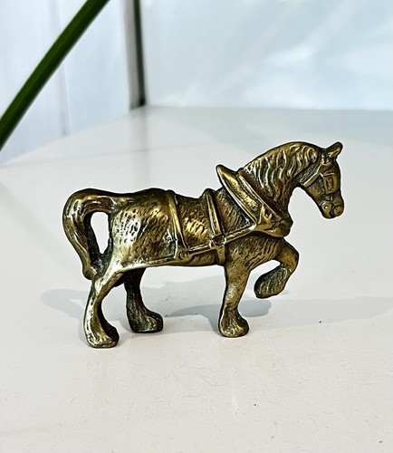 Vintage solid brass shire - vintage,