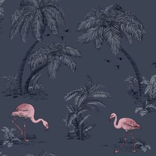 FLAMINGO LAKE WALLPAPER ROLLS