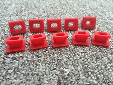 E46 3 E65 7 Series X3 E85 DASHBOARD DASH TRIM STRIP INSERTS CLIPS GROMMETS 10PCS