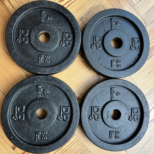 Iron weight plates kg x4 - weight,