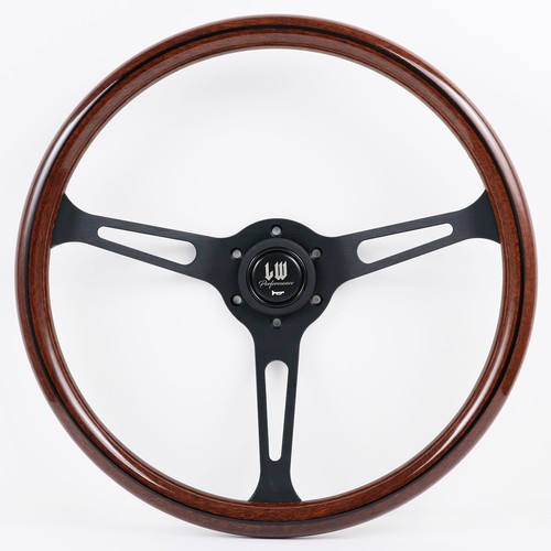380mm black woodgrain - black,