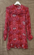 Zara Woman red and pink floral