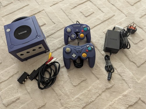 Nintendo gamecube purple - nintendo,