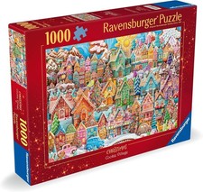 Christmas Cookie Village 1000 Piece Puzzle