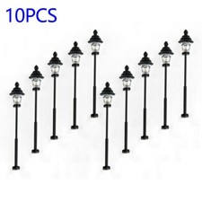 10xModel Railway Led 1:160 Lamps N Scale Gauge 4.5cm Round Head Street Lights