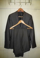 mens VENTUNO 21 GREY SLIM FIT SUIT SIZE 36"R CHEST 30" WAIST 31" LEG