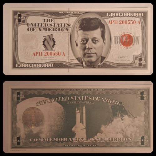 Billion dollar novelty - 1,