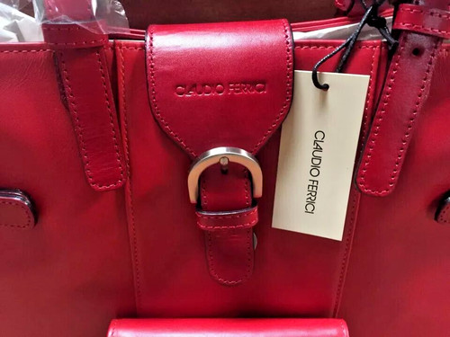 Genuine red ladies italian - genuine,