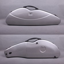 4/4 Silver Violin case Carbon