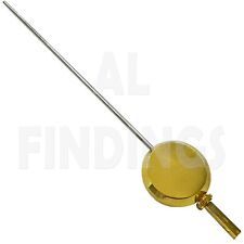 French brass pendulum bob &