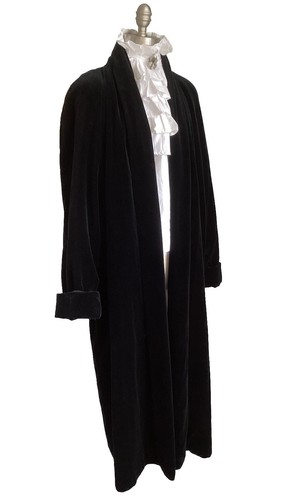 Vintage black velvet opera - vintage,