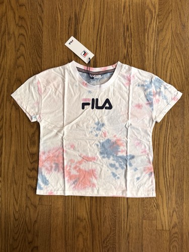 Fila girls logo tie dye - girls, crop