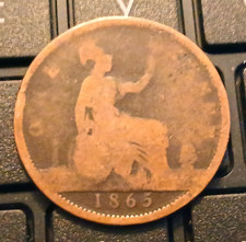 1865 Victoria One Penny